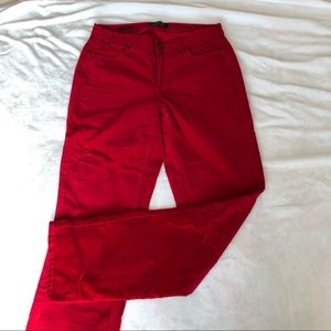 Talbots flawless five pocket velour pants